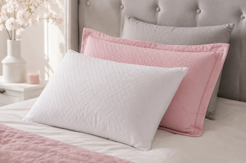 Housewife, Oxford, and Continental pillowcases sizes styles