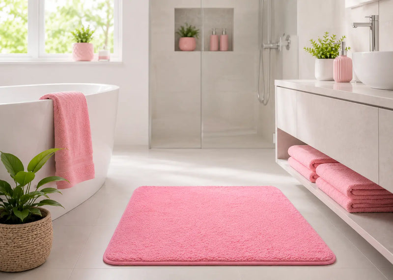 Bath mat colours and styles for every bathroom 