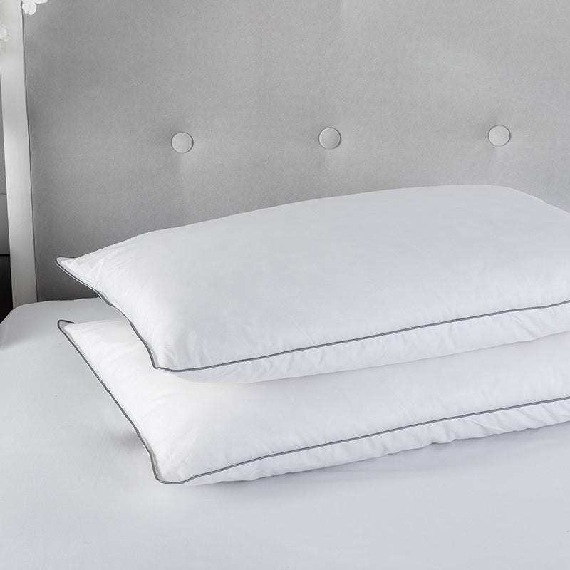 Amy – Microfibre Side Sleepers Square Edge Box Pillow