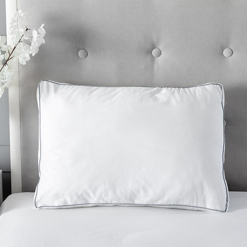 Luxury 100% Cotton Side Sleeper Box Edge Pillow