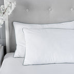 Amy – Microfibre Side Sleepers Square Edge Box Pillow