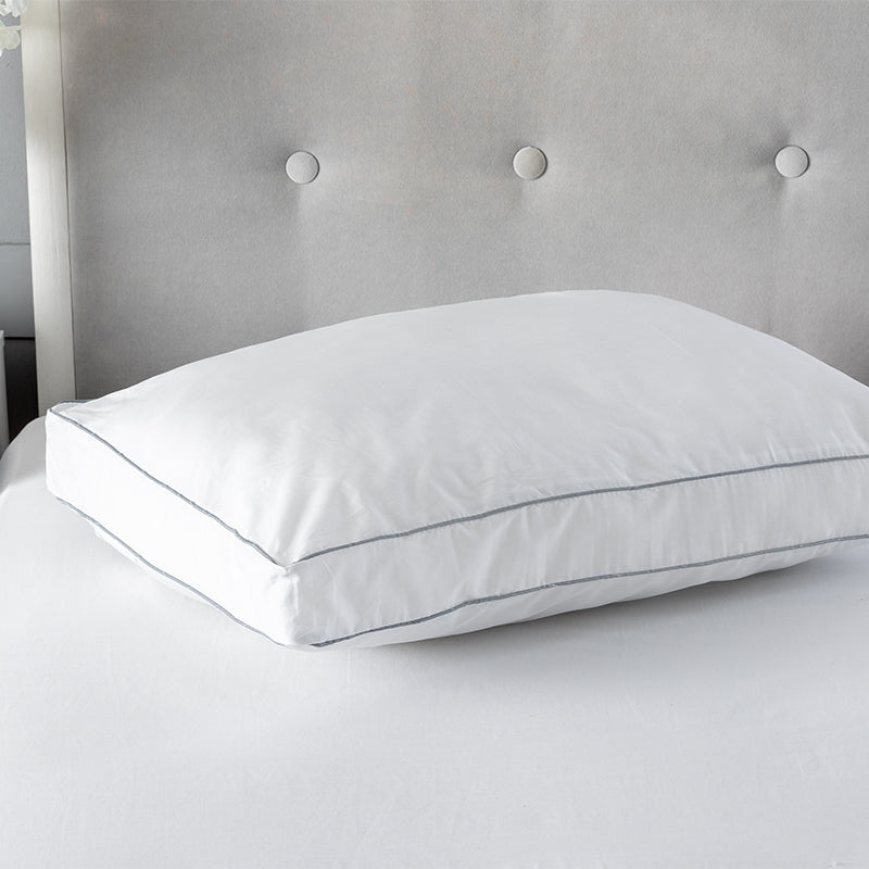 Luxury 100% Cotton Side Sleeper Box Edge Pillow