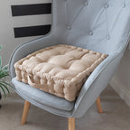 Seat Pad Cushion Booster 100% Cotton Cover 45cm Square