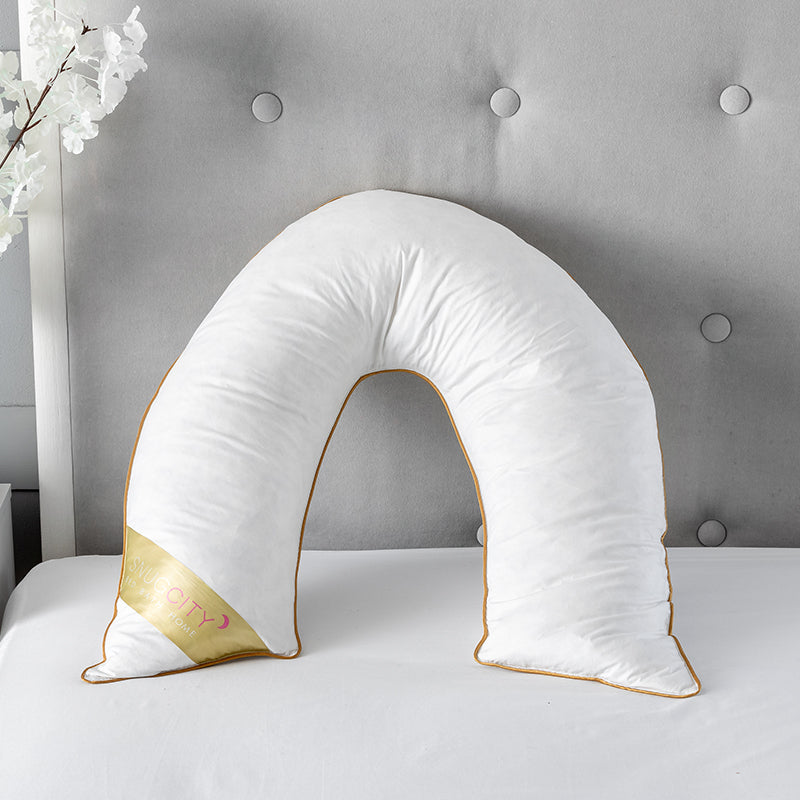 V Shape Goose Feather – Pregnancy Pillow