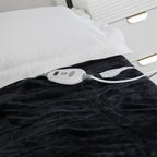 Electric Heated Over Blanket Throw 6 Heat Settings Machine Washable Soft Touch