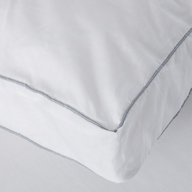 Luxury 100% Cotton Side Sleeper Box Edge Pillow