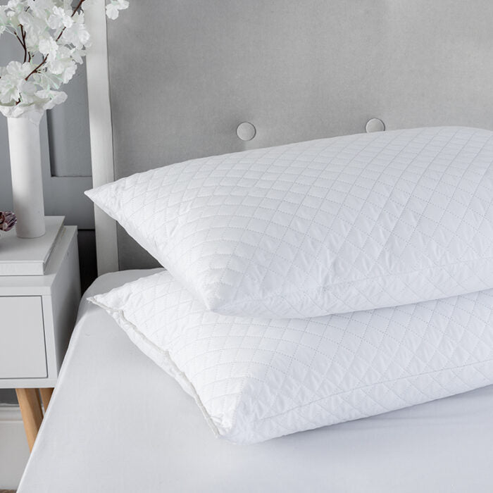 Quilted Soft Touch Microfibre Pillows