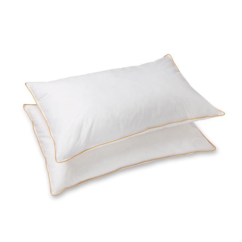 Luxury Goose Feather And Down Pillow (Pair)