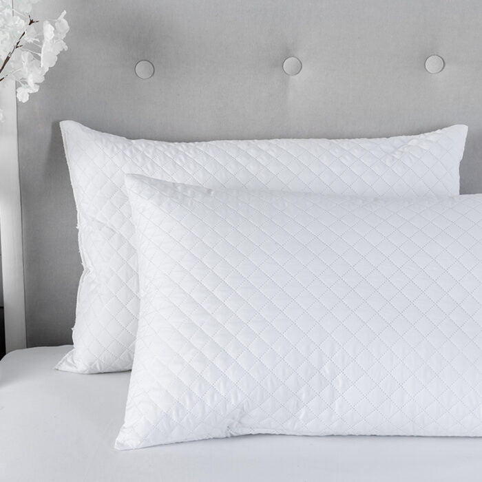 Quilted Soft Touch Microfibre Pillows