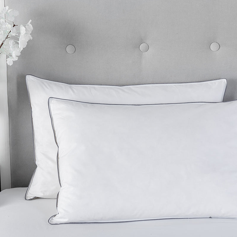 Amy – Microfibre Side Sleepers Square Edge Box Pillow