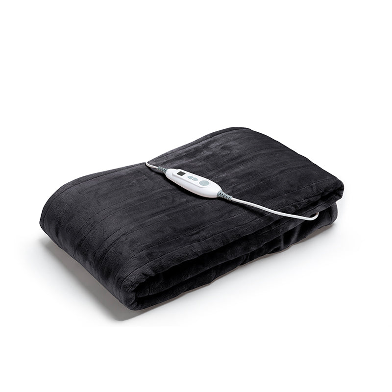 Electric Heated Over Blanket Throw 6 Heat Settings Machine Washable Soft Touch