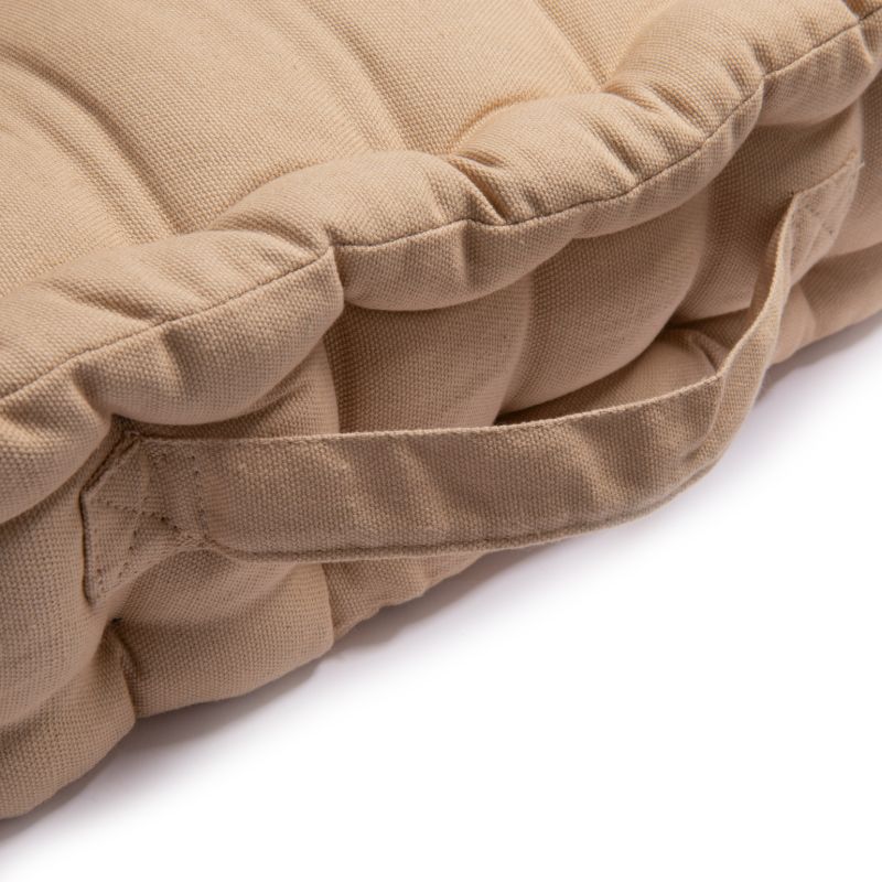 Seat Pad Cushion Booster 100% Cotton Cover 45cm Square