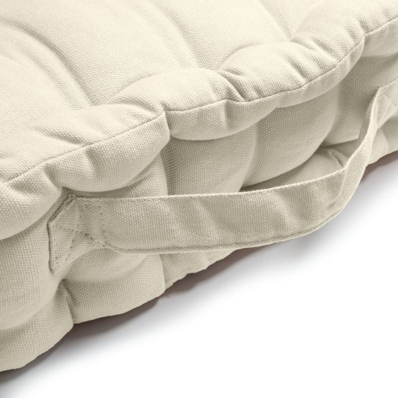 Seat Pad Cushion Booster 100% Cotton Cover 45cm Square