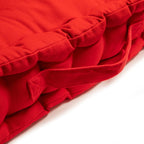 Seat Pad Cushion Booster 100% Cotton Cover 45cm Square