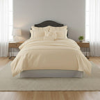 Luxury Embroidered Duvet Cover Set Bedding with Matching Accessories