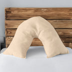 Microfibre Soft Touch V Shape Plain Dyed Pillowcase