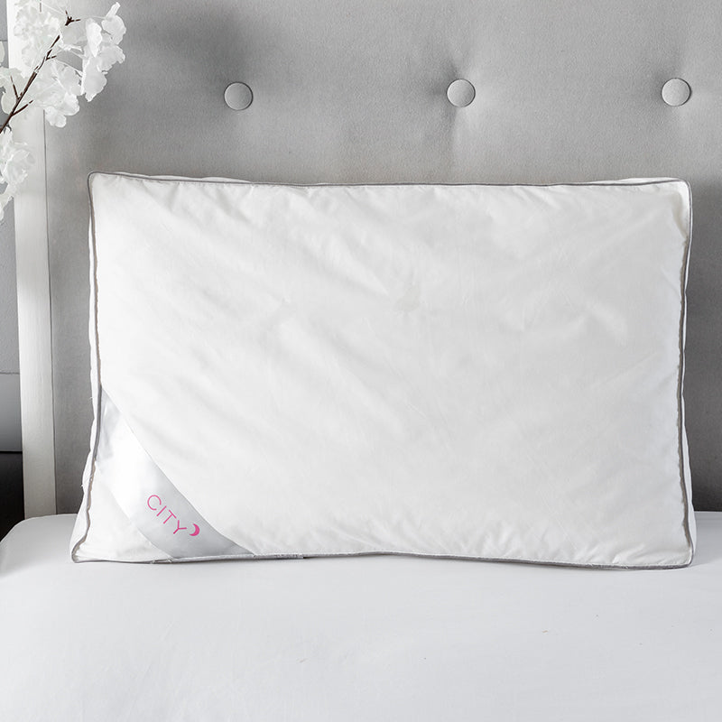 Luxury Duck Feather and Down Side Sleeper Box Pillow