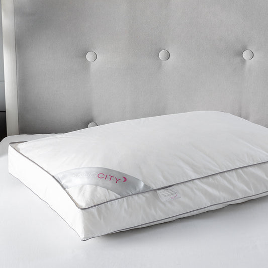 Luxury Duck Feather and Down Side Sleeper Box Pillow