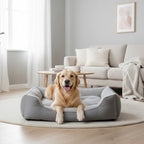 Plush Waterproof Sofa Dog Cat Bed Basket Soft Fleece Pet Bed 6 Sizes