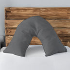 Microfibre Soft Touch V Shape Plain Dyed Pillowcase