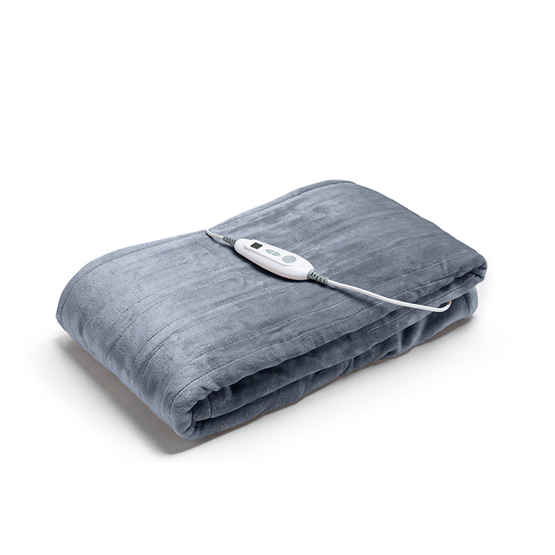 Electric Heated Over Blanket Throw 6 Heat Settings Machine Washable Soft Touch