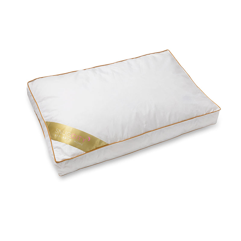 Luxury Goose Feather and Down Side Sleeper Box Pillow