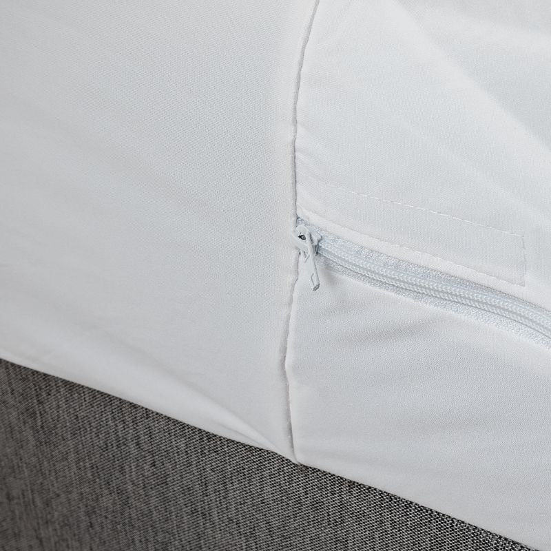 Anti Bed Bug Mattress Protector Waterproof Fully Encased Zipped Mattress Cover Dust Mite Proof