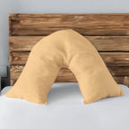 Microfibre Soft Touch V Shape Plain Dyed Pillowcase
