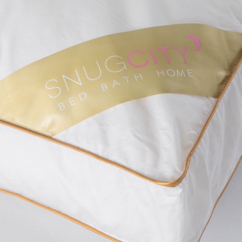 Luxury Goose Feather and Down Side Sleeper Box Pillow
