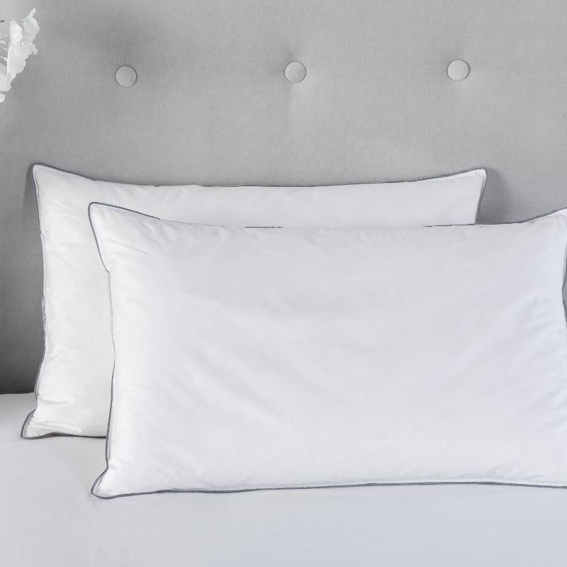 Luxury Duck Feather And Down Pillow (Pair)