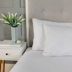 Quilted Pillow Soft Touch Microfibre Protector Envelope Closing