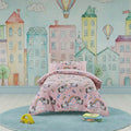 Unicorn Kids Teddy Duvet Cover Set Ultra Soft Bedding with Pillowcase