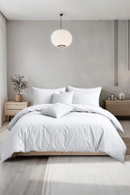 Plain Dyed Easy Care Polycotton Duvet Cover And Pillowcases Set Bed Linen