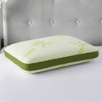 Bamboo Orthopaedic Memory Foam Pillow with Air Mesh Sides Neck Support
