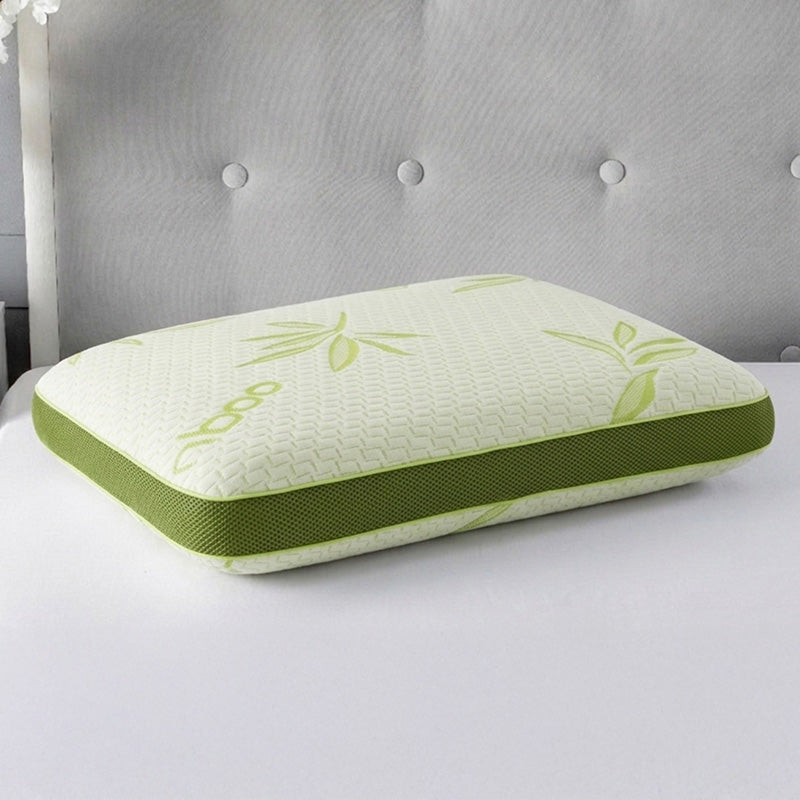 Bamboo Orthopaedic Memory Foam Pillow with Air Mesh Sides Neck Support