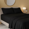 Flannelette Flat Sheet Soft Brushed Cotton Bedding for Warmth Comfort