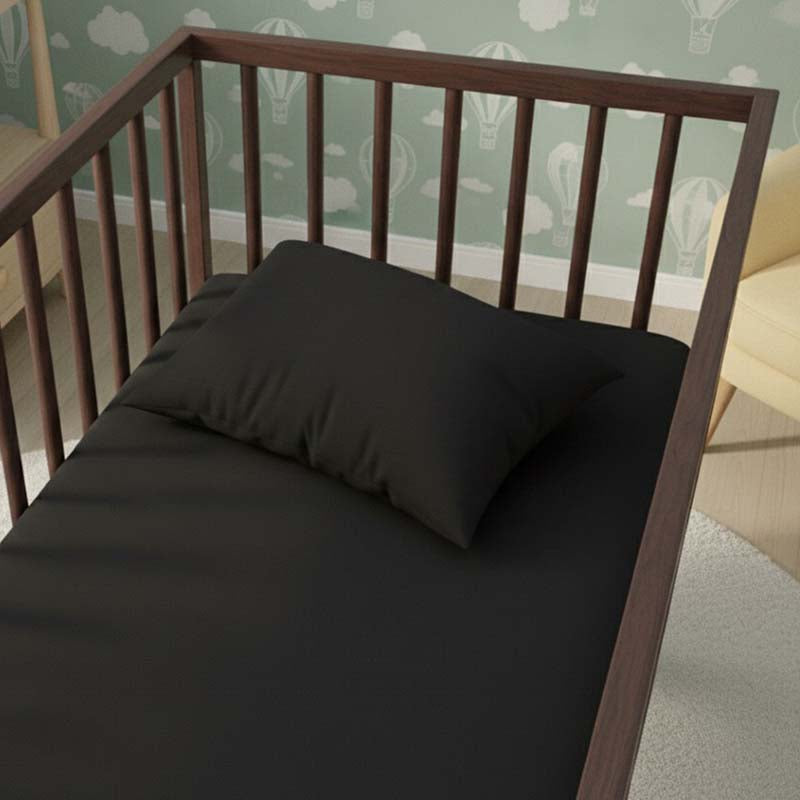 Flannelette Cot Bed Pillowcase Cover Soft Brushed Warmth And Comfort