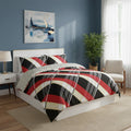 Modern Reversible Duvet Cover Stylish Geometric Pattern Bedding for Bedroom