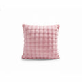 Square Teddy Design Cushion Cover Soft Plush Decorative Cushion Case