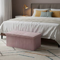Corduroy Rectangle Storage Box with Lid Elegant Organizer for Any Room