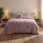 Super Fluffy Duvet Cover Ultra Soft, Cloud-Like Comfort Snug Sleep
