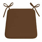Foam Seat Pad with Ties Comfortable Chair Cushion for Dining, Kitchen Garden Seating