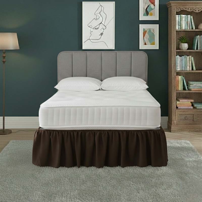 Base Valance Polycotton Sheet for Divan Beds Easy Care Bed Base Cover