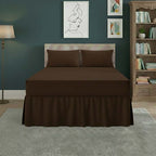 Fitted Valance Bed Sheet Polycotton Mattress Cover And Frill Easy Care