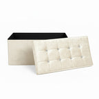 Crushed Velvet Rectangle Storage Box with Lid Elegant Organizer for Any Room