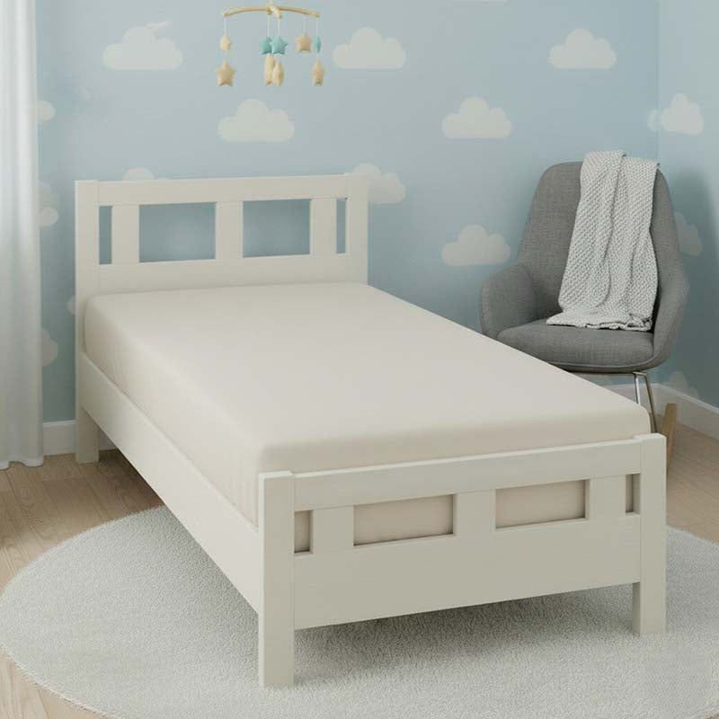Flannelette Cot Bed Fitted Sheet Soft Brushed Cotton Bedding Comfort