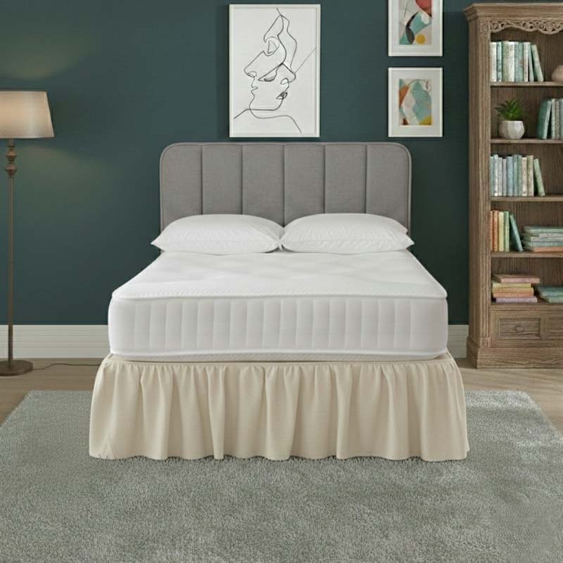 Base Valance Polycotton Sheet for Divan Beds Easy Care Bed Base Cover