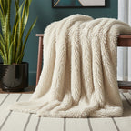 Cuddly Extra Fluffy Throw Ultra Soft Plush Blanket for Sofa Bed Home Decor