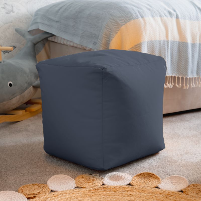 Waterproof Cube Indoor Outdoor Bean Bag Foot Stool Pouffe