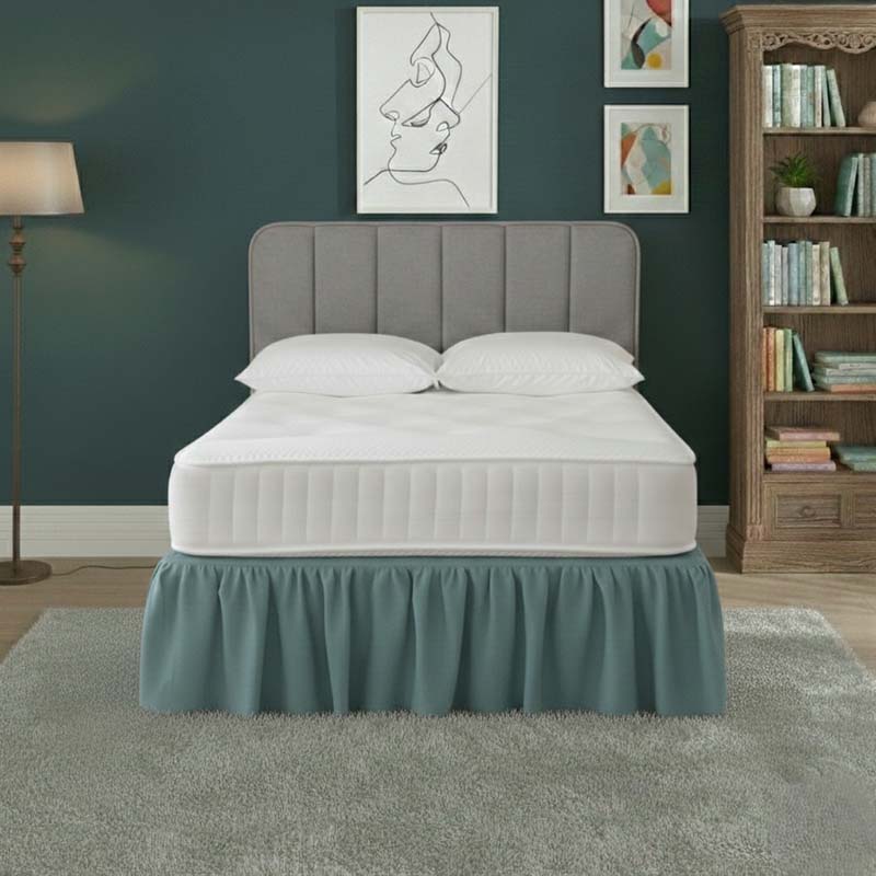 Base Valance Polycotton Sheet for Divan Beds Easy Care Bed Base Cover